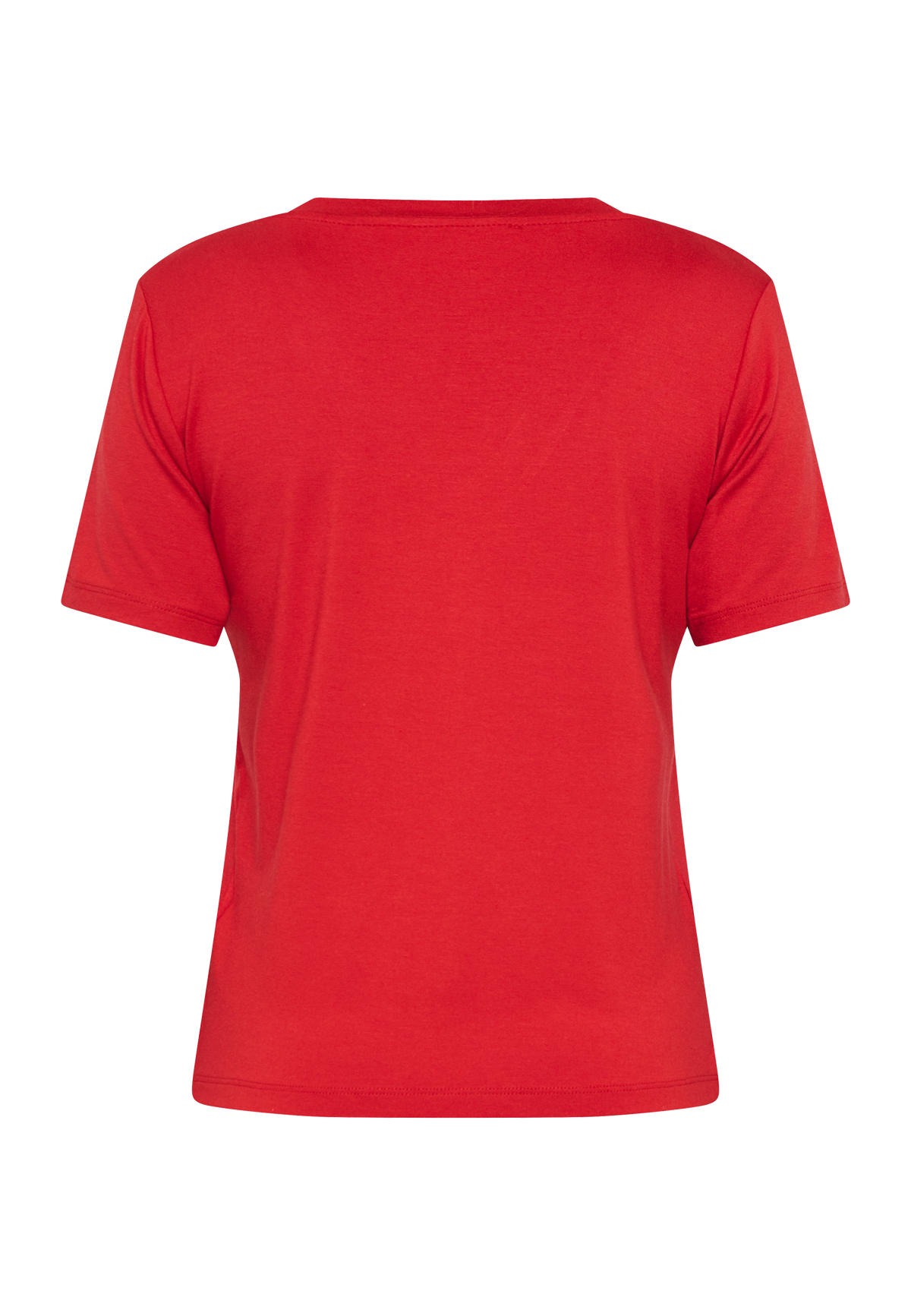 Pidan V-neck T-Shirt - Ruby