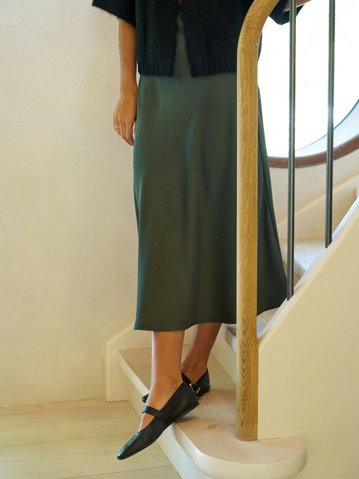Bovary Skirt - Deep Green