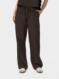 Sonar Linen Pants - Dark Brown