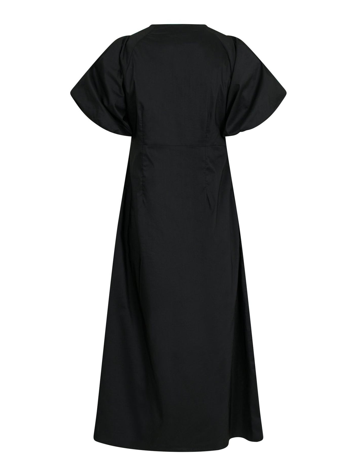Illana Poplin Dress - Black