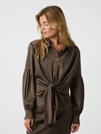 Naja Shirt - Dark Brown
