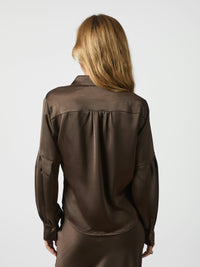 Naja Shirt - Dark Brown