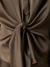 Naja Shirt - Dark Brown