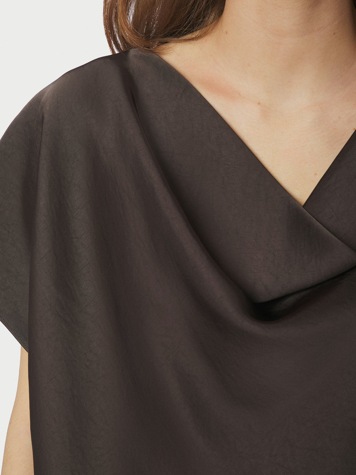 Annabeth Blouse - Dark Brown