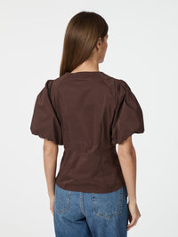 Irina Blouse - Dark Brown