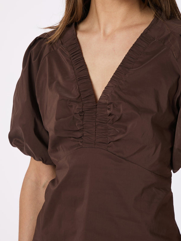 Irina Blouse - Dark Brown