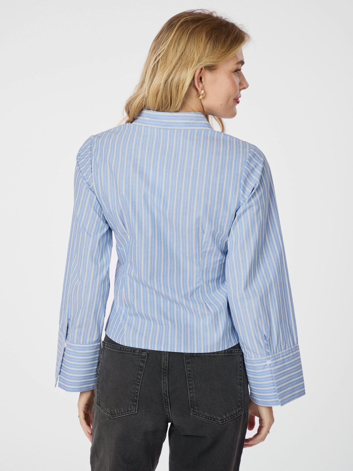 Rosa Shirt - Blue Stripe