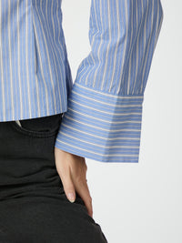 Rosa Shirt - Blue Stripe