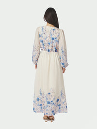 Silfi Dress - Blue Flower