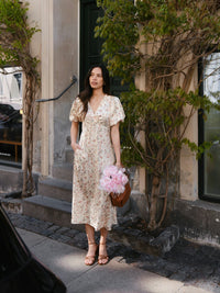 Illana Dress - Flower Print