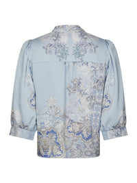 Roselle Blouse - Light Blue
