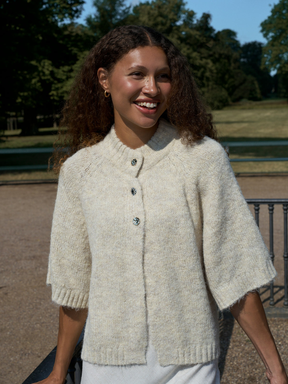 Benuta Cardigan - Ivory