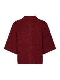 Benuta Knit - Dark Red