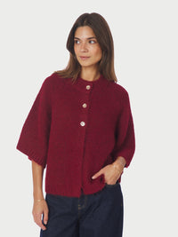 Benuta Knit - Dark Red