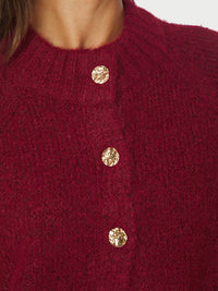 Benuta Knit - Dark Red