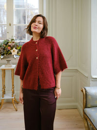 Benuta Knit - Dark Red