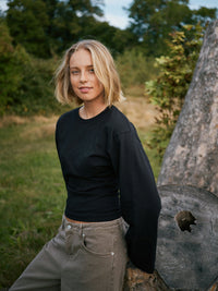 Paska Long Tee - Black