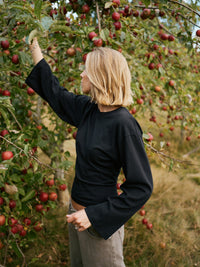 Paska Long Tee - Black