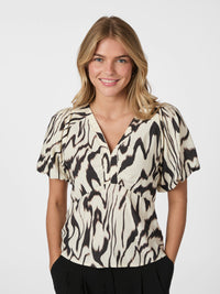 Irina Blouse - Graphic Zag