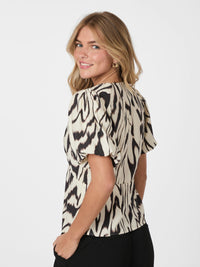 Irina Blouse - Graphic Zag