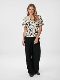 Irina Blouse - Graphic Zag