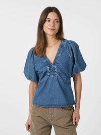 Irina Blouse - Denim