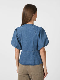 Irina Blouse - Denim