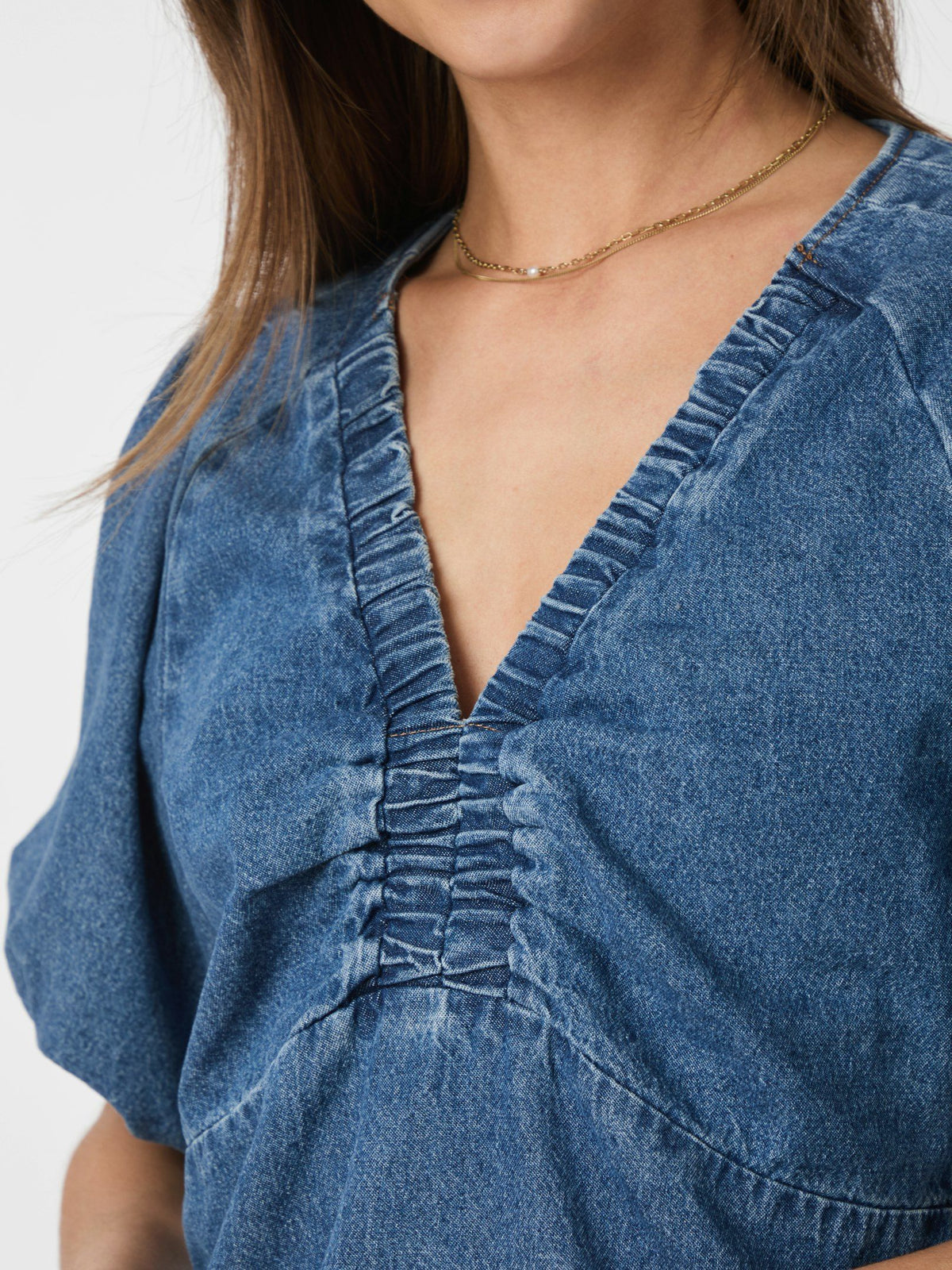 Irina Blouse - Denim
