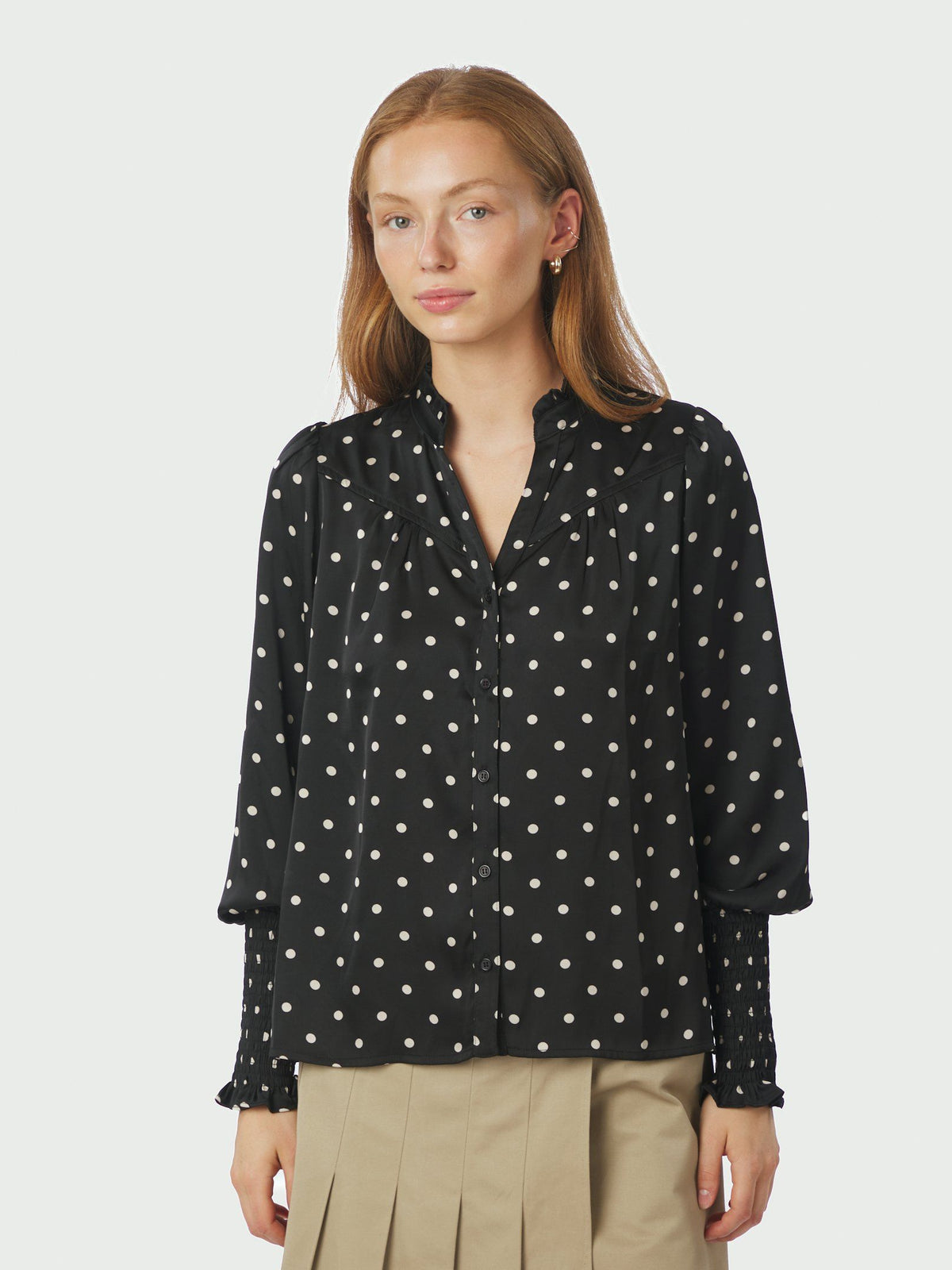 Camisa Dot Blouse