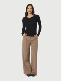 Nella Fine Top - Black