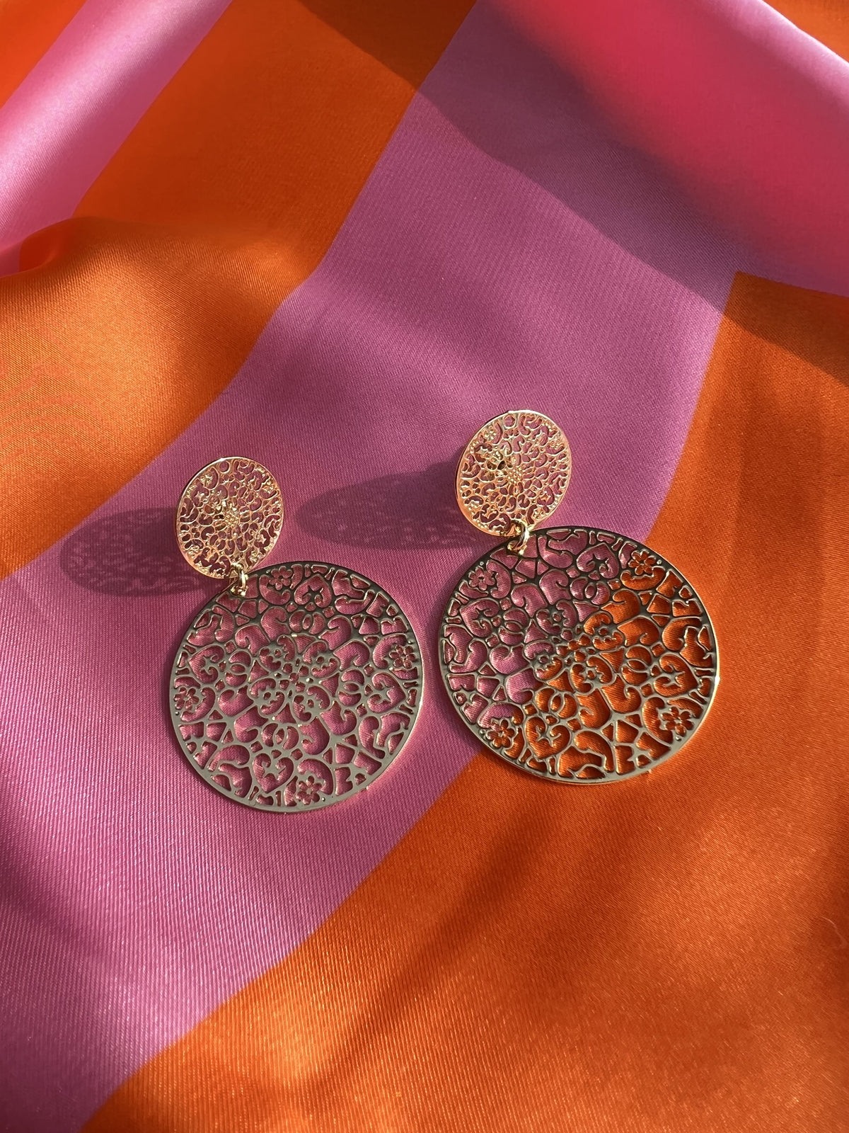 Double Spinn Earring - Gold