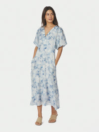 Illana Dress - Fushion Blue
