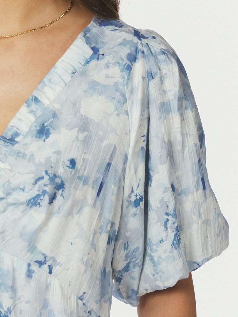 Illana Dress - Fushion Blue