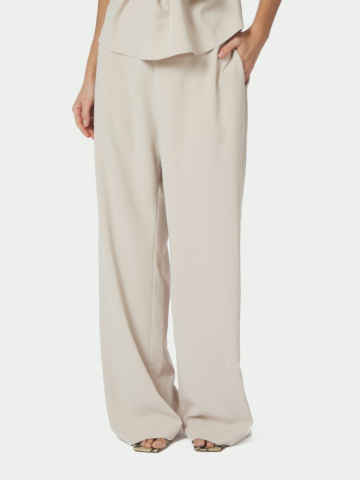 Lunet Crepe Pants