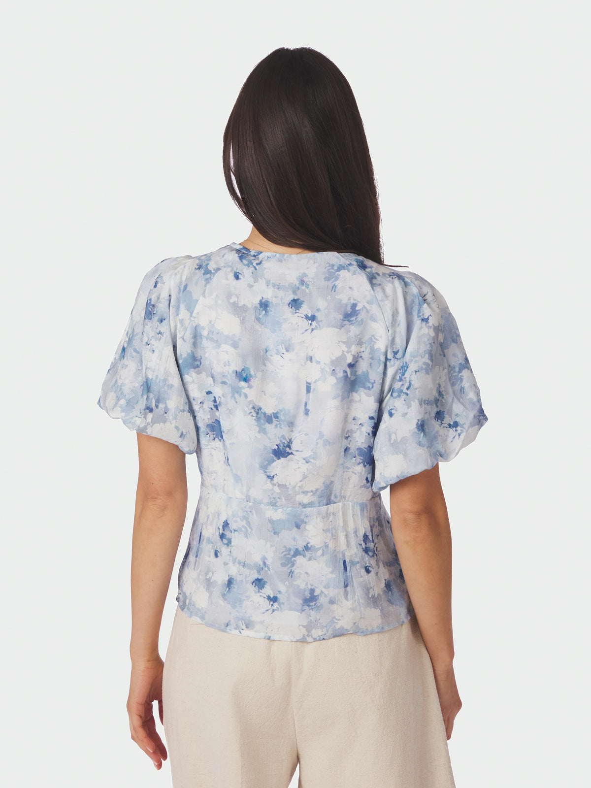 Irina Blouse - Fushion Blue