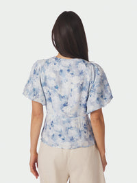 Irina Blouse - Fushion Blue