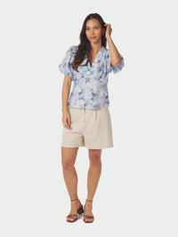 Irina Blouse - Fushion Blue