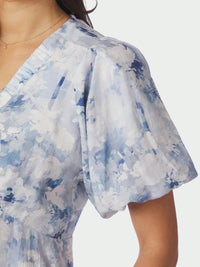 Irina Blouse - Fushion Blue