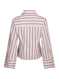 Rosa Stripe Shirt - L. Pink