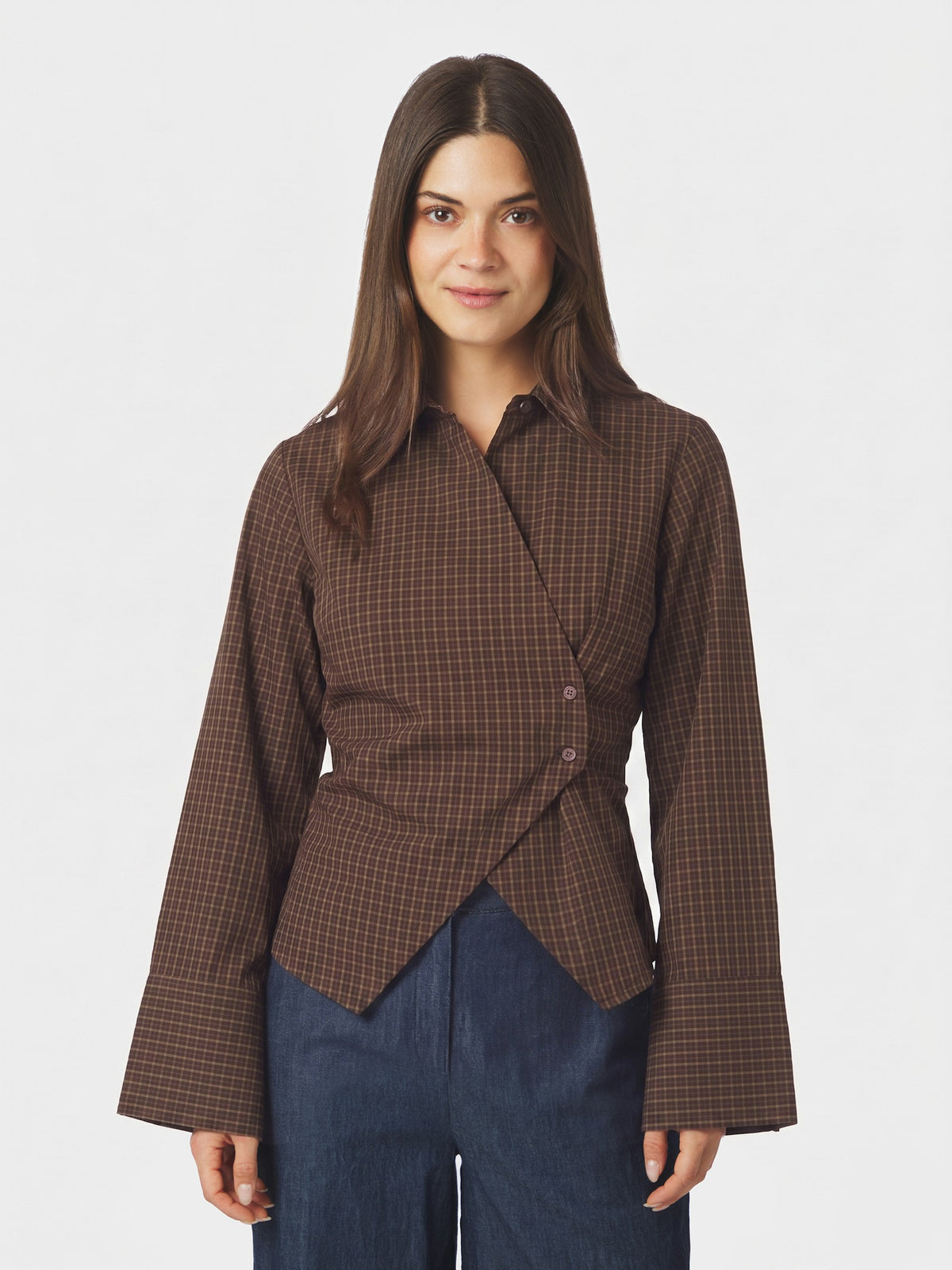 Fenli Shirt - Aubergine