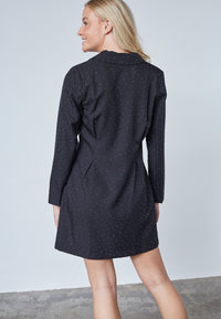 Gaf Dress - Black/Stud