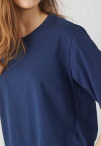 Heda Loose T-Shirt - Navy