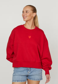 Hike Sweat Heart - Red