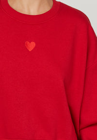 Hike Sweat Heart - Red