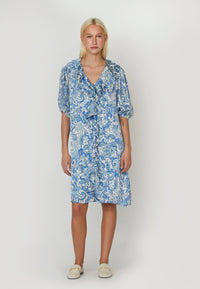 Got It Dress - Blue Paisley