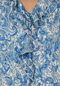 Got It Dress - Blue Paisley
