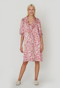 Got It Dress - Pink Paisley