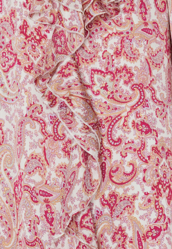 Got It Dress - Pink Paisley