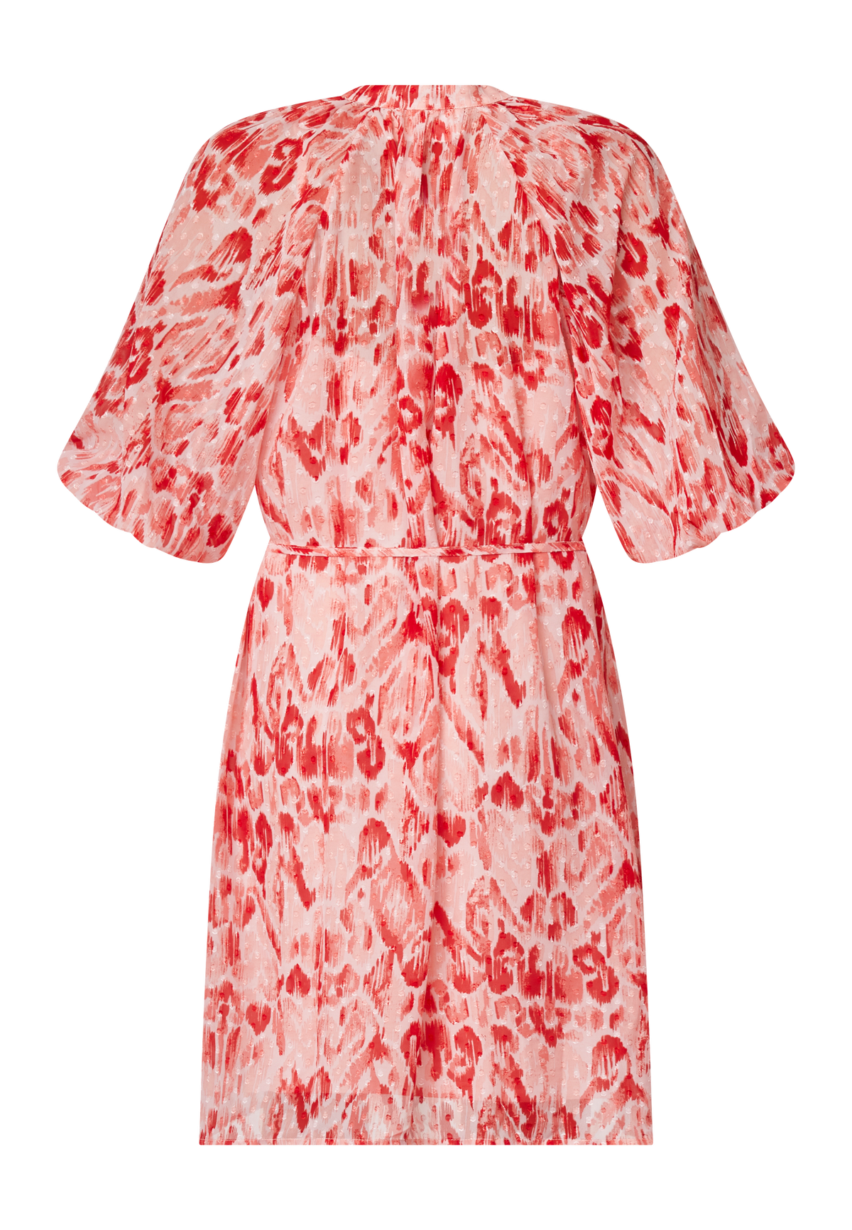 Viaba Dress - Red/Rose