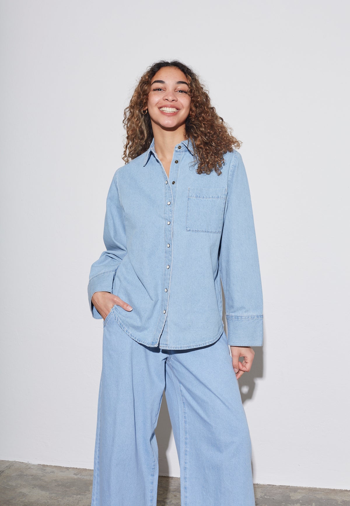 Osa Shirt - L. Blue Wash